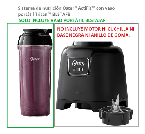 Vaso Portátil De Tritan Blend-n-go Blstajaf Actifit