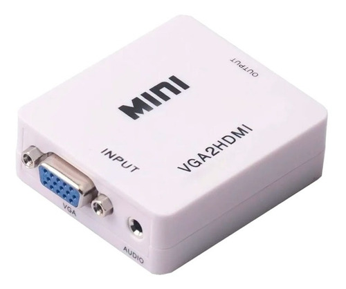 Convertidor De Vga A Hdmi 1080p Hd Adaptador Vga A Hdmi 