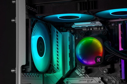 Cpu Water Cooler Ek Nucleus Aio Cr360 Lux D-rgb Lga1700