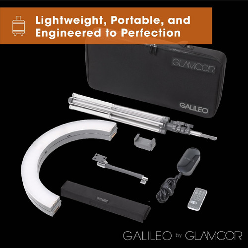Anillo De Luz Plegable Portátil Con Soporte Y Bluetooth Color Talla
