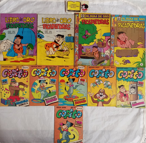 Promoción - 10 Historietas - Comics - Copito - Picapiedras 