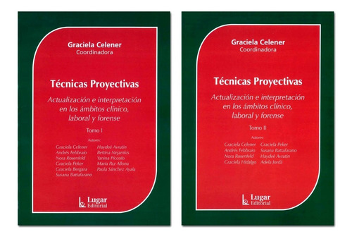 Tecnicas Proyectivas Tomo 1 Y 2 Graciela Celener