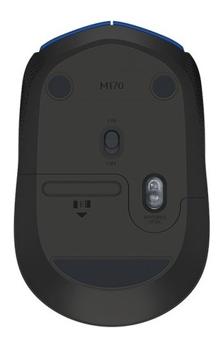 Logitech Mouse Sem Fio M170 Preto Wireless Nf E Garantia