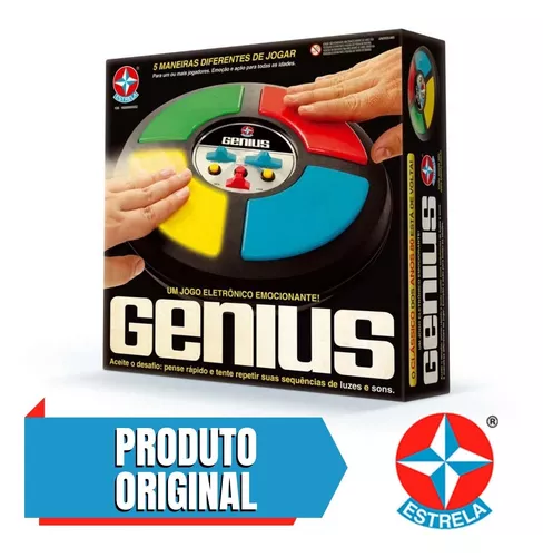 Jogo Infantil - Eletrônico - Genius - Estrela