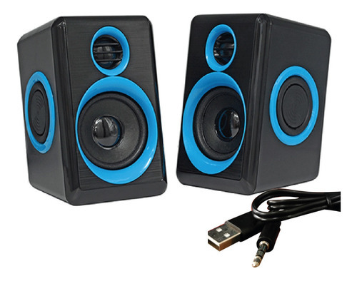 Parlantes Para Pc Super Bass Usb