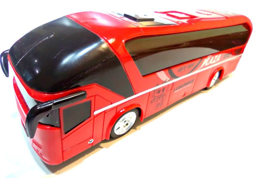 Bus Micro Omnibus Plastico A Pilas Esc 1:36 Coleccion