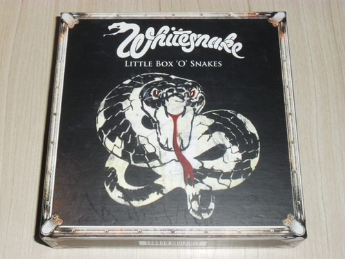 Box Whitesnake - Little Box O Snakes Sunburst (europeu 8 Cds