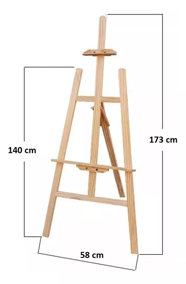 Tercera imagen para búsqueda de caballete de madera