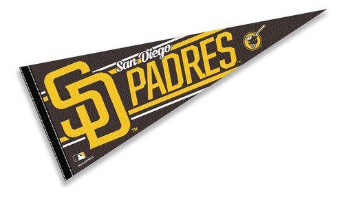 Banderin Grande De Beisbol De San Diego