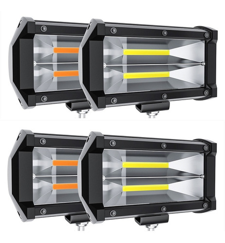 Par De Faros Led Cob 72w 5 Pulgadas 