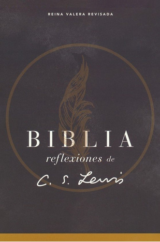 Biblia Rvr Reflexiones De C.s. Lewis, Imit. Piel Azul Marino