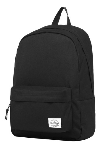 Mochila Escolar Clsica (24 Litros) De Simplay, D195a, Negro.