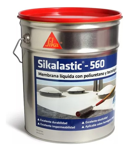 Membrana Liquida Sikalastic 560 Impermeabilizante 20kg Sika