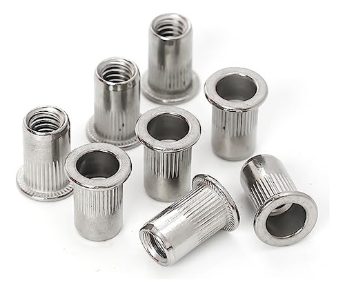 Insertos Roscados 1/4-20 De Acero Inoxidable (100 Uds.)