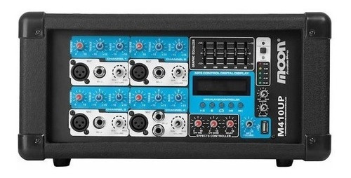 Consola Mixer Potenciada M410up 4 Canales 100w Prm