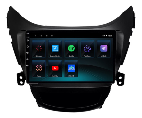 Multimidia Hyundai Elantra 2012 Á 2014 Android 2gb Carplay