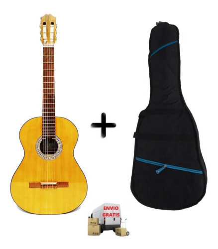 Guitarra Criolla Fonseca Mod. 25 Con Funda Acolchada