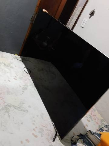 Tv Samsung Led 55' Smart Com Controle De Voz E Gestos.