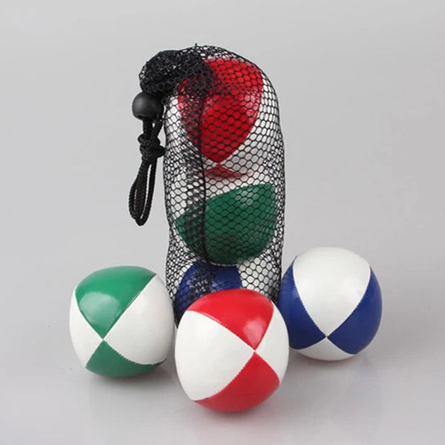 Pelota Para Lanzar 3 Piezas Con Bolsa De Malla, Color A Jueg