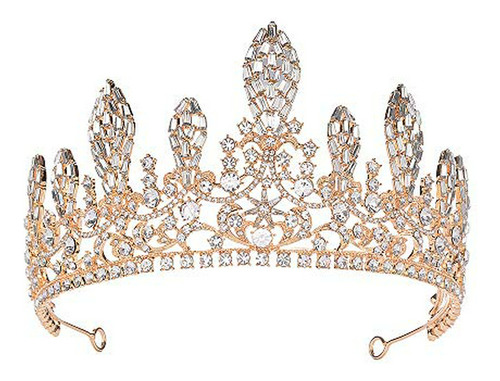 Diademas - S Snuoy Crystal Princess Crowns And Tiaras Bridal