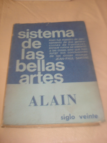 Sistema De Las Bellas Artes Alain 1967