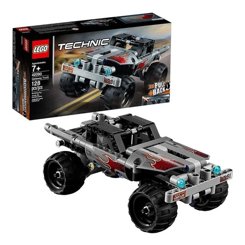 Lego Technic Getaway Truck Camión De Fricción 42090 Pullback