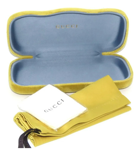 Estuche Para Lentes Gucci Amarillo