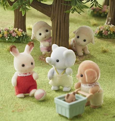 Sylvanian Families Ovejas Bebe Gemelos Juguete Muñecos Atrix