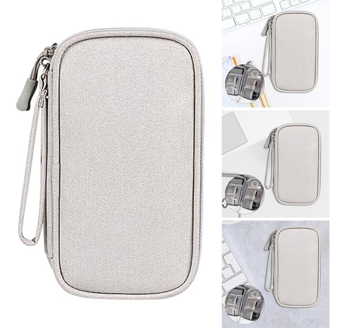 2 Accesorios Electrónicos Estuches De 1 Capa Gris
