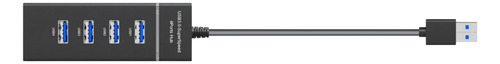 Régua Dispositivos Usb 3.0 Com 4 Portas Compatível Notebook