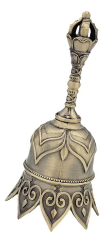 Campana De Mano Decorativa, Regalo Retro, Patrón De Bronce