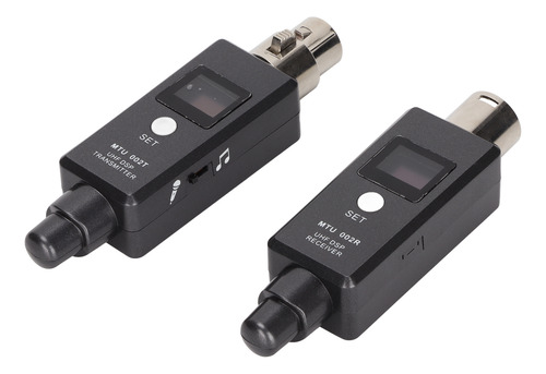 Adaptador De Receptor Xlr Para Micrófono Inalámbrico Recarga