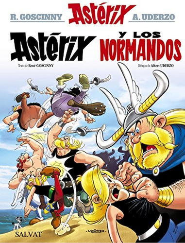Astãâ©rix Y Los Normandos, De Uderzo, Albert. Editorial Bruño, Tapa Dura En Español