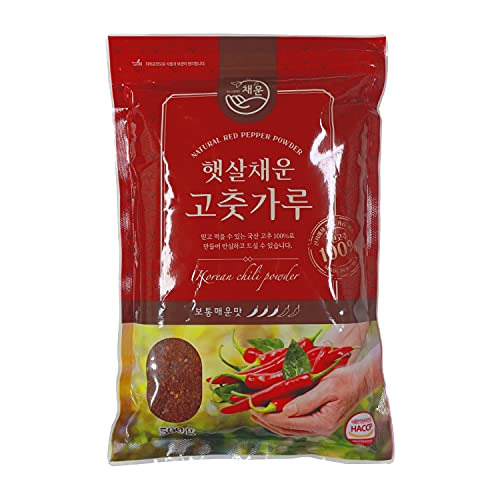 Chaeun Korean Premium Red Chili Pepper Flakes Condimento En 