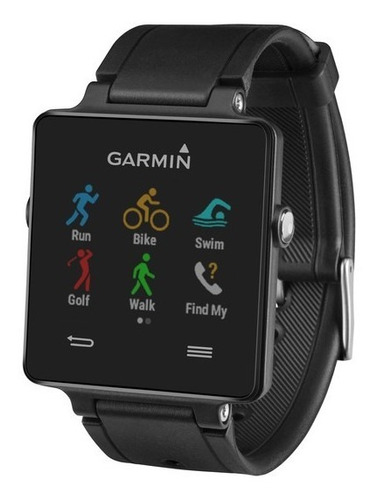 Reloj Garmin Vivoactive Negro Bt Gps Cronografo Smart Mails