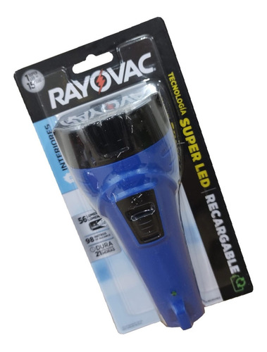 Linterna Led Rayovac Superled Color Alcance 98m Hasta 21h