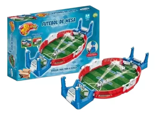 Mini Jogo de Futebol Infantil Tipo Pinball Gol A Gol Para 2