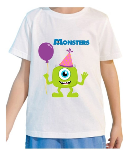 Polera Niño Unisex Monsters 7