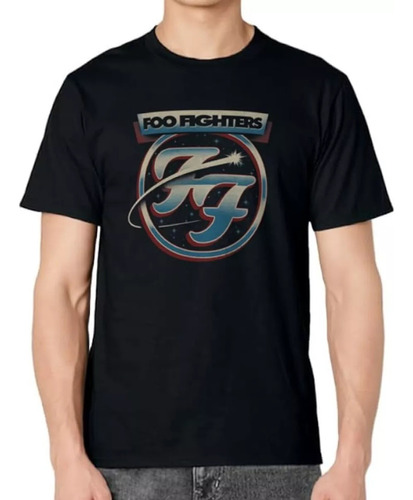 Playera Foo Fighters Comet Camiseta Negra