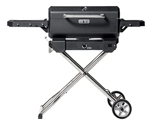 Masterbuilt Mb20040722 Parrilla De Carbón Portátil Con Carro