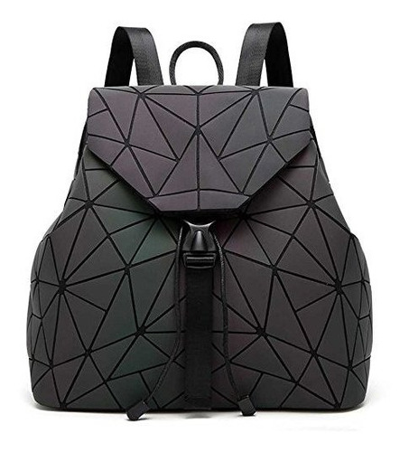 Diomo Geometrico Lingge Las Mujeres Mochila Luminoso Flash P