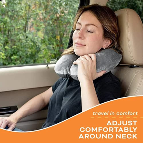 Almohada Para El Cuello De Avión Crafty World Para Viajar, E