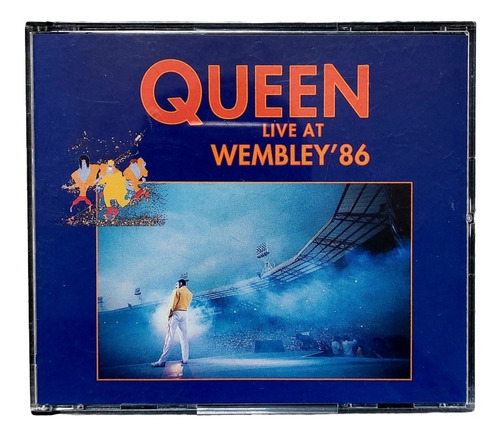 Queen Live At Wembley En Vivo Album Doble Cd Mercury Bohemia