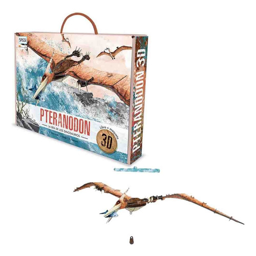 Valija Pteranodon (maqueta 3d Y Libro) - Valentina Manuzzato