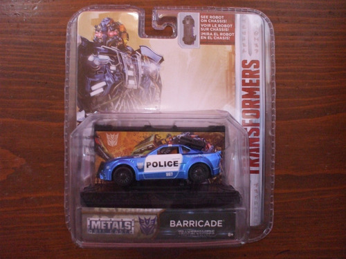 Jada Toys Transformers Hollywood Rides Barricade