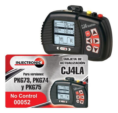 Licencia De Actualización Para Injectronic Cj4la Pkg73-74-75