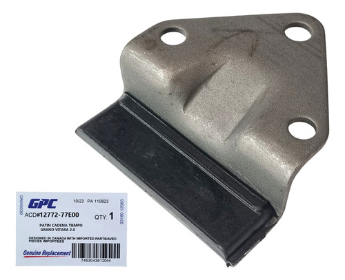 Riel Guia Patin Corto Cadena Tiempo Grand Vitara 2.0 4 Cil.