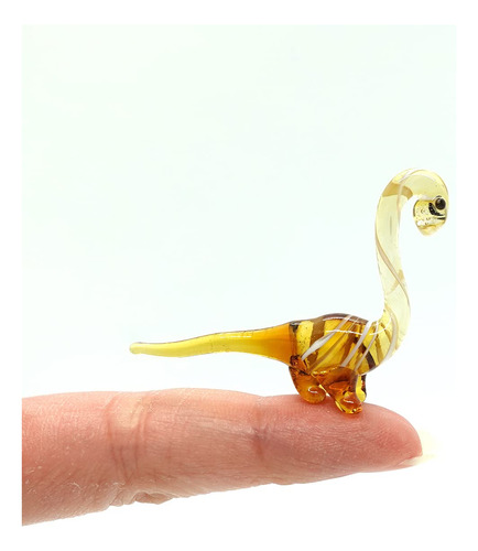 Sansukjai Apatosaurus - Figura Microminuscula De Cristal Sop