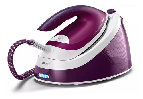 Passadeira a vapor Philips PerfectCare GC6842/30 cor branco e violeta 220V