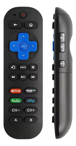 Control Remoto Para Mycom ROKU-NSRB Express premiere ultra 1/2/3/4 hd l Color Negro